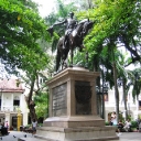 Bolivar and Cervantes Plazas