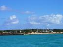 View of the Caicos Marina from the Channel