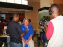 Andy on Trinidadian Television (Everyone Was So Stunned to Encounter American Cricket Fans ... We Were Very Popular!)