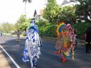 A Lively Carnivale Parade Welcomed Cricket Fans to the Ground