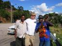 Max (the Cab Driver), Andy, and our Calypso Performer