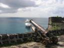 Fort George Overlooks Saint George's Cruise Ship Dock
