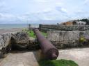 Cartagenaâ€™s Fortress Walls Also Provide Beautiful Views of the Crystal Blue Caribbean Sea