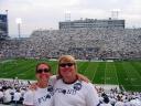 Melissa and Andy in Happy Valley, PA for #14 Penn State (31) Versus a Very Terrible Notre Dame (10) on Saturday, September 8, 2007