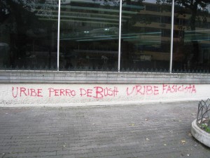 Uribe Graffitti in Quito