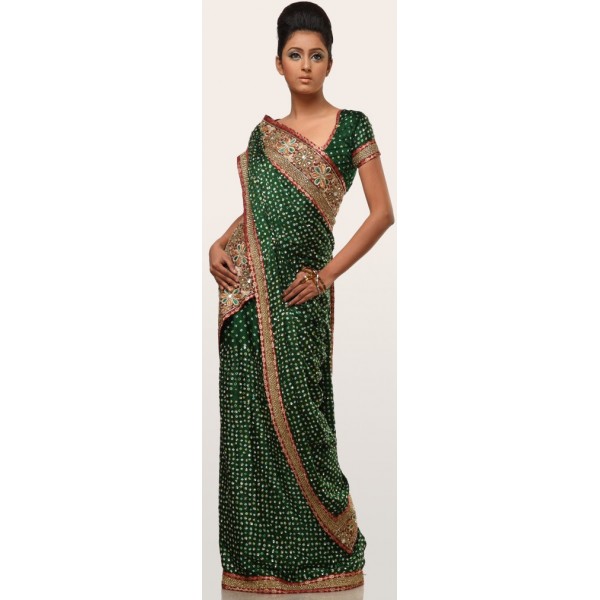 sari-13 Sari with Different Drape
